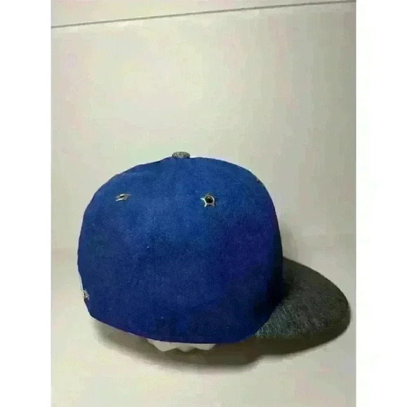 New Era New York Mets 59FIFTY Fitted Hat Blue Size 6 7/8 MLB - Picture 4 of 13